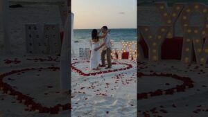 Read more about the article A birthday life like no other ! #cancunproposal #proposal #beachproposal #love