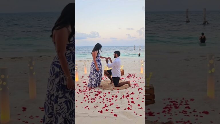 Read more about the article She had a contagious smile from the moment she realized he was proposing! #cancunproposal