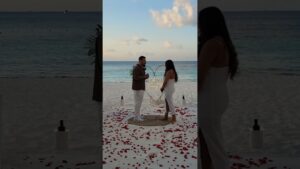 Read more about the article The sparklers explored as much as their joy ! #cancunproposal #proposal #proposalplanner #love