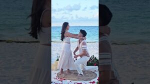 Read more about the article He planned the perfect surprise proposal during their Cancun vacation! #cancunproposal