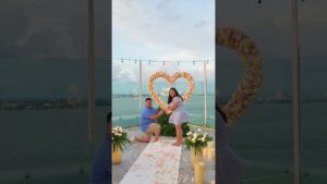 Read more about the article When loves meets the perfect view! #cancunproposal #marryme #shesaidyes #fyp #viral