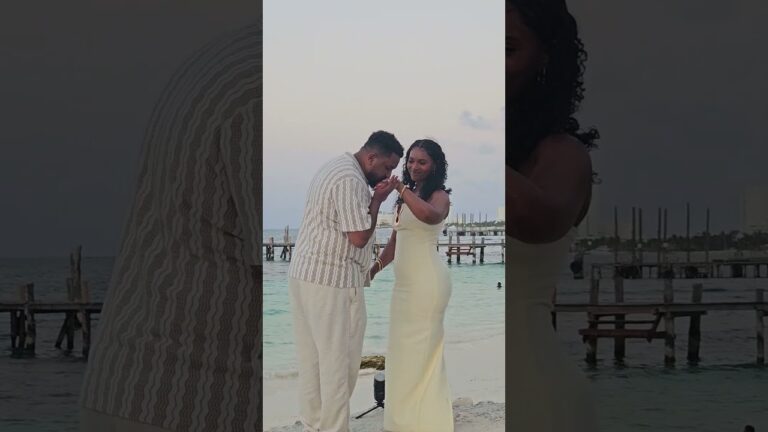 Read more about the article Their love, their story, their future 💞✨ #cancunproposalplanner #cancun #luxuryproposal #engagement