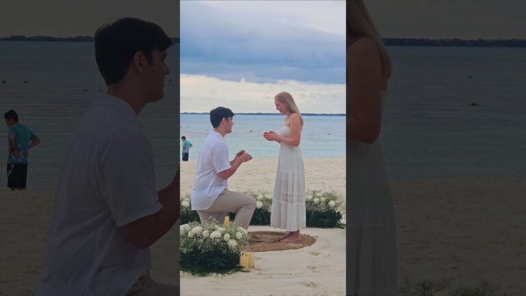 Read more about the article They grew up together and now they get to grow old together! 💖 #cancunproposalplanner #proposalcancu