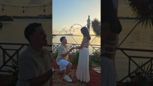 Read more about the article Sunset, lagoon, and a lifetime yes💞 #cancunproposal #proposalplanner #proposal #engaged #love