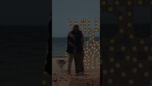 Read more about the article In the chaos of wind and waves, they found their forever💓 #cancunproposal #proposalplanner #love