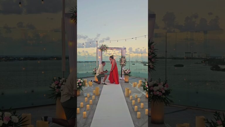 Read more about the article As the sun set, my forever began❣️ #cancunproposal #proposalplanner #proposal #love